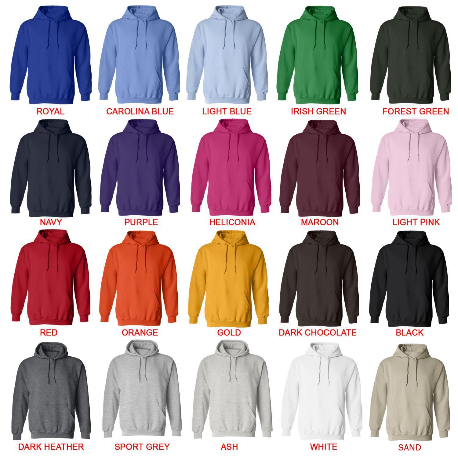 hoodie color chart - Alvin And The Chipmunks Shop