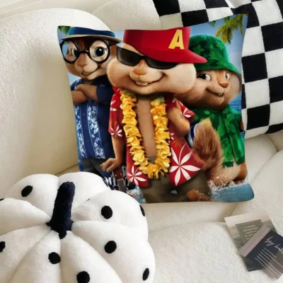 New Release A-Alvin And The C-Chipmunks Square Pillow