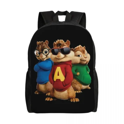 Alvin And The Chipmunks Personalized Print Backpack