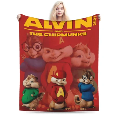 Alvin And The Chipmunks Home Comfort Blanket