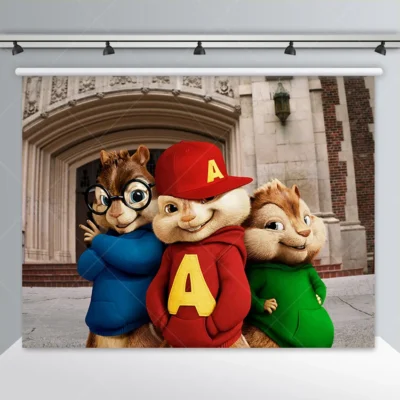A-Alvin And The C-Chipmunks Seville Brothers Pillow
