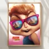 Alvin And The Chipmunks Cinematic Movie Wall Art