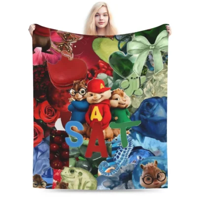 Alvin And The Chipmunks Warm Winter Blanket