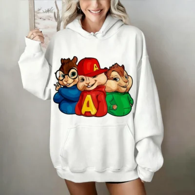 Alvin and The Chipmunks Printed Pullovers 3D Hoodie
