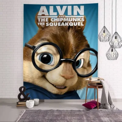 Alvin And The Chipmunks Artistic Wall Decor Tapestry