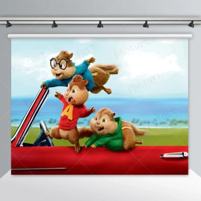 Alvin And The Chipmunks Kids Celebration Poster
