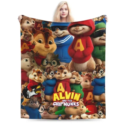 Alvin And The Chipmunks Home Decoration Blanket