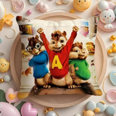 A-AlvinS and the C-Chipmunks Fabric Soft Pillow
