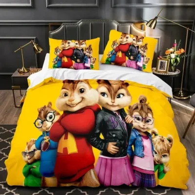 Alvin And The Chipmunks New Collection Bedding Set