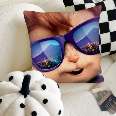 A-Alvin And The C-Chipmunks Must Buy Square Throw Pillow