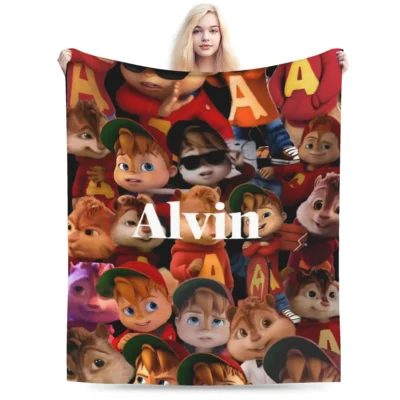 Alvin And The Chipmunks Family Cozy Blanket