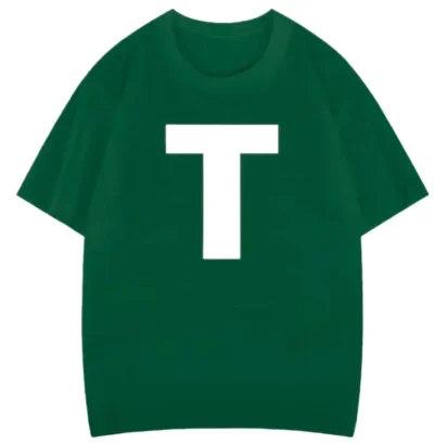 Alvin And The Chipmunks Green Casual Fashion T-Shirt