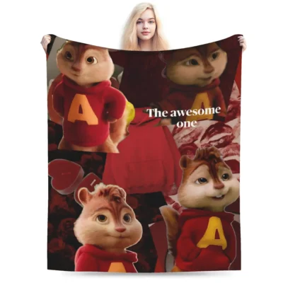 Alvin And The Chipmunks Comfy Throw Blanket