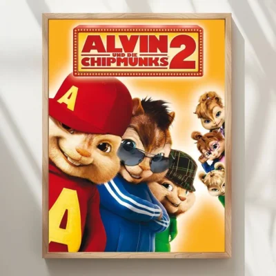 Alvin And The Chipmunks Artistic Wall Art