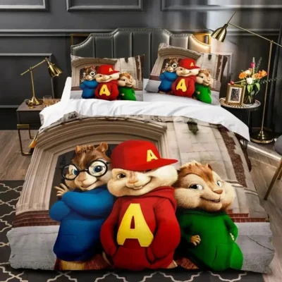 Chipmunks Alvin Top Trending Bedding Set