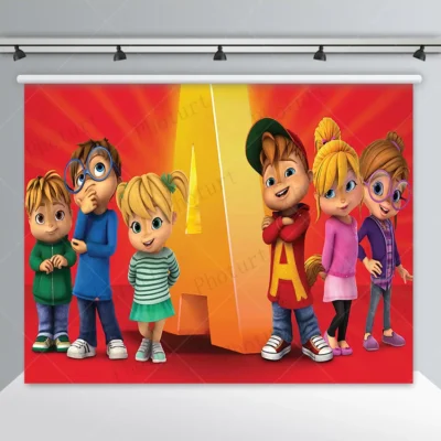 Alvin And The Chipmunks Kids Room Decor Poster