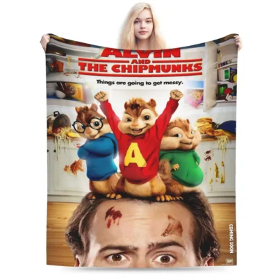 Alvin And The Chipmunks Relax Time Blanket