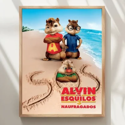 In Stock Alvin And The Chipmunks Artistic Wall Art