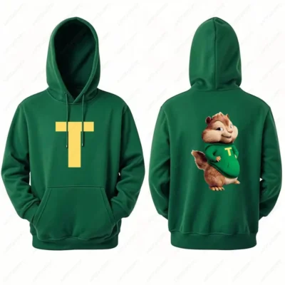Alvin and chipmunk fashion casual sportswear hoodie