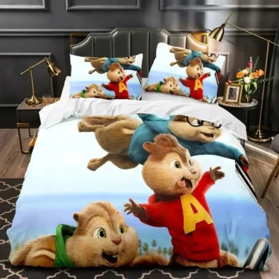 Chipmunks Alvin 3D Bedding Set