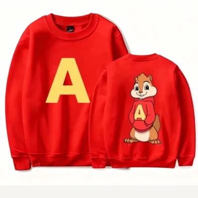 Alvin And The ChipmunksAutumn/Winter Hot Anime Sweatshirt